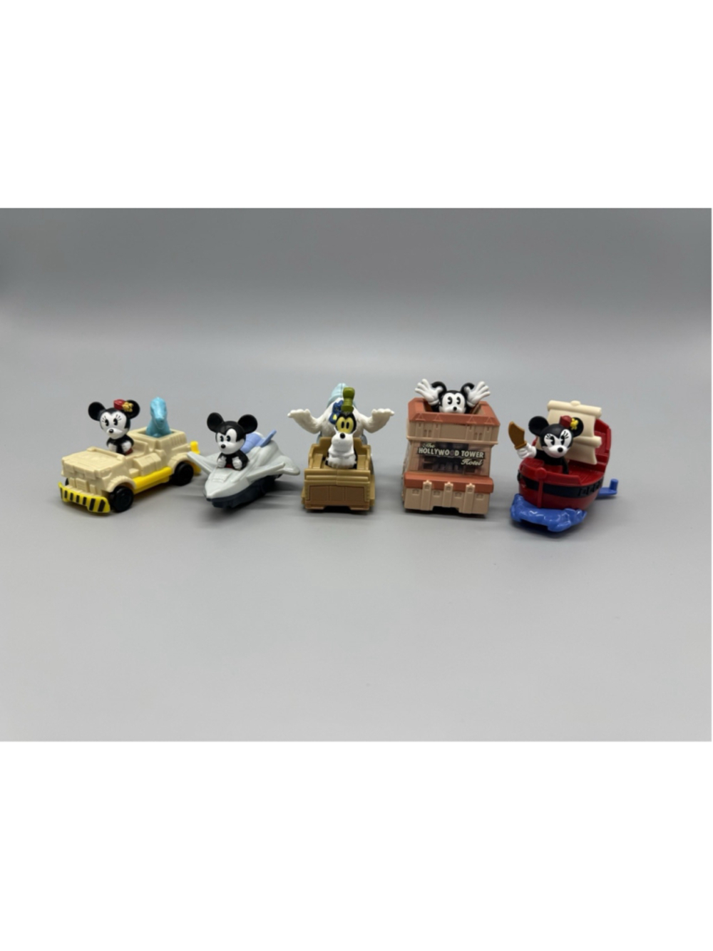 Set of 5 McDonald’s Walt Disney World 50th Mickey Runaway Railway Train lot 2020